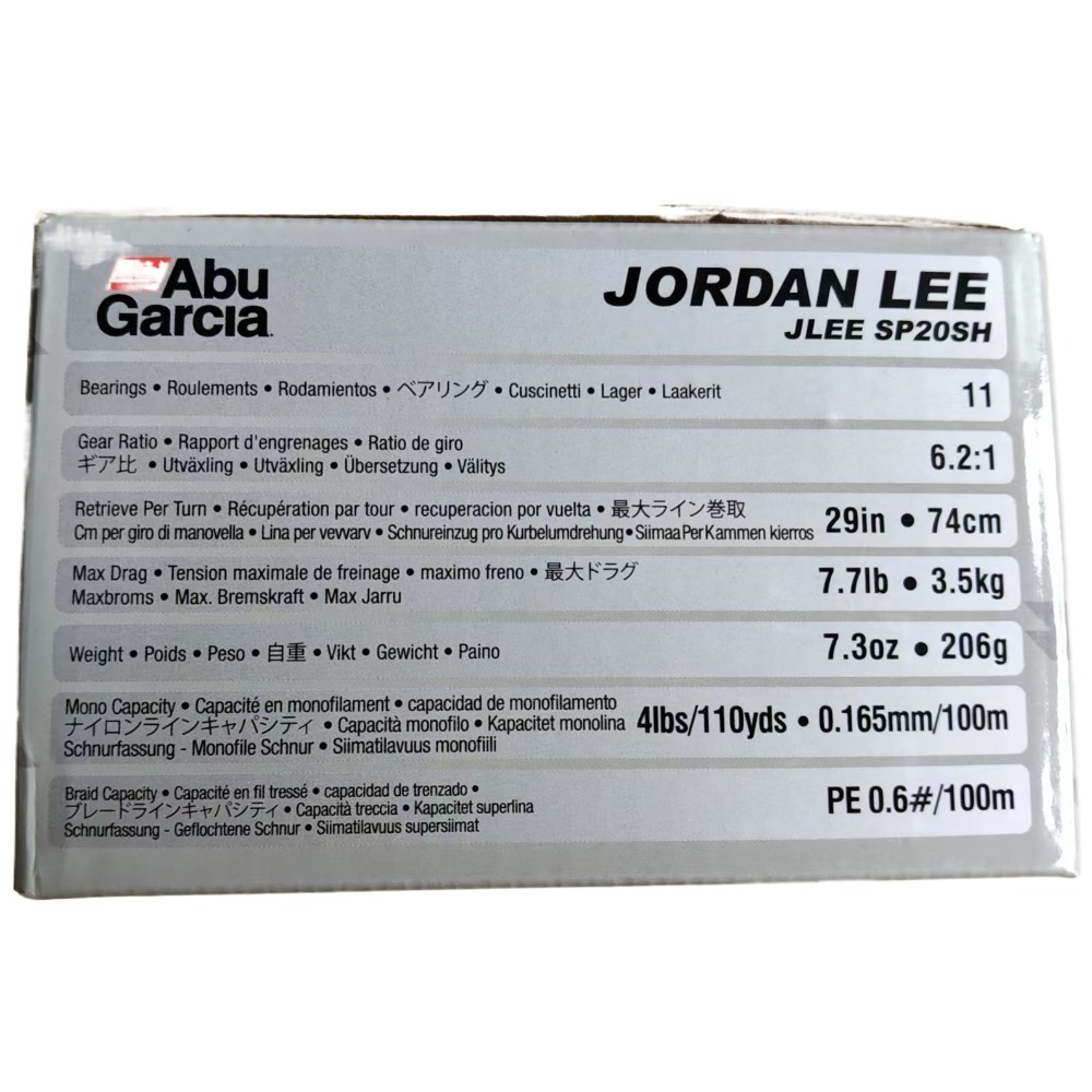 Abu Garcia JLEE SP20SH Spinnin - Abu Garcia Reel Revo ulasan dan harga