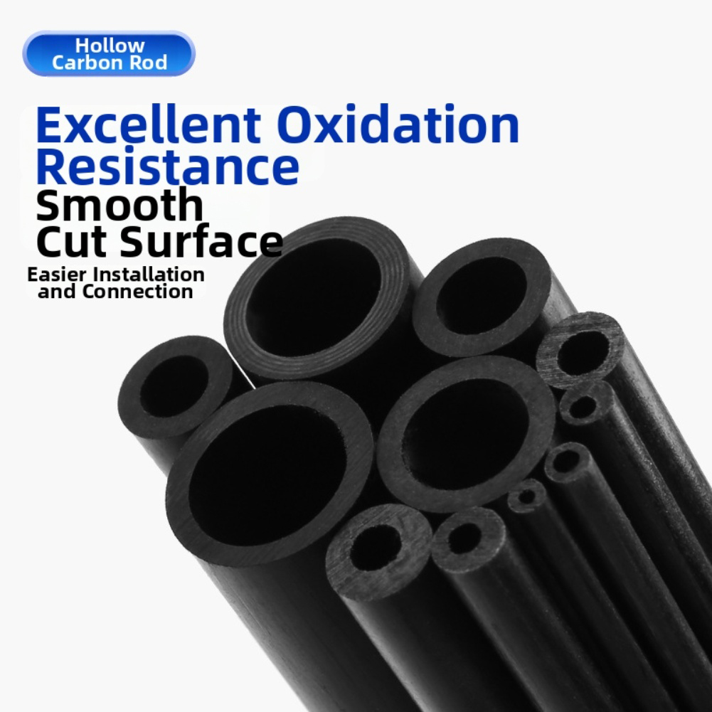 10cm Black Hollow Carbon Fiber - Fishing Rod Repair Kit ulasan dan harga