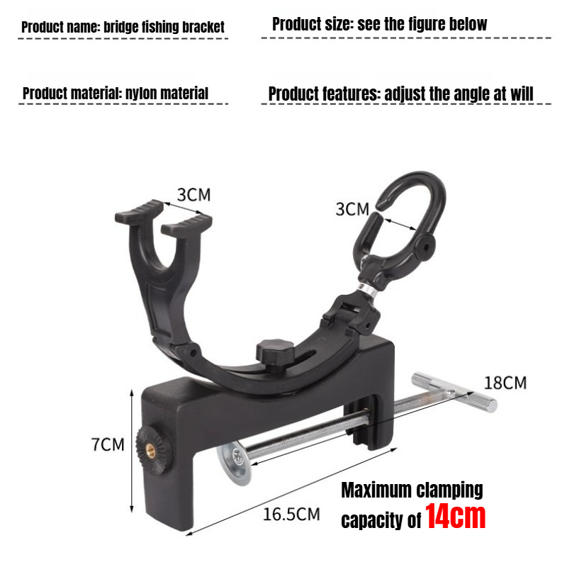 360° Rotating Adjustable Heavy - Fishing Rod Boat ulasan dan harga